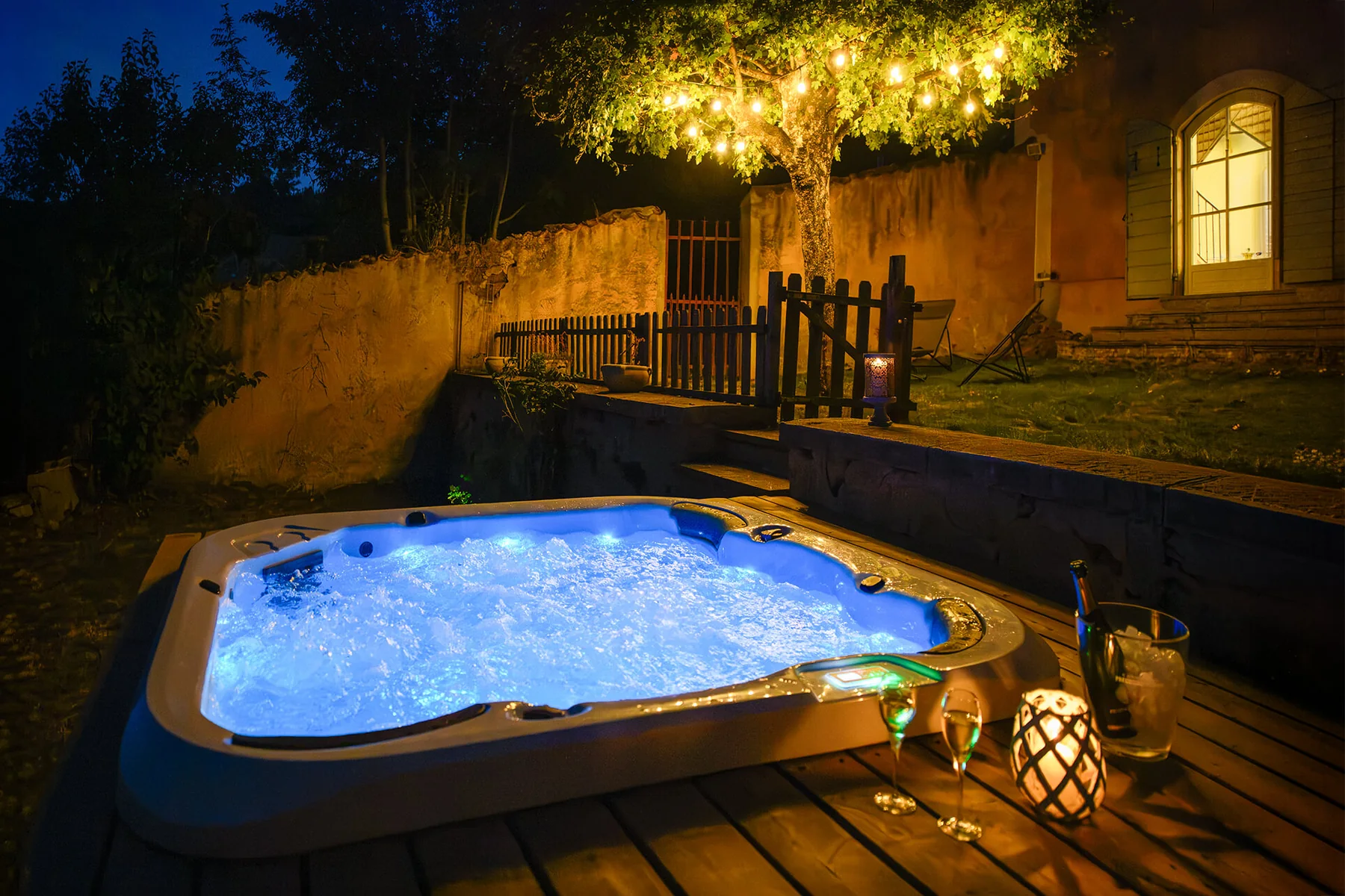 Spa privé — nuit