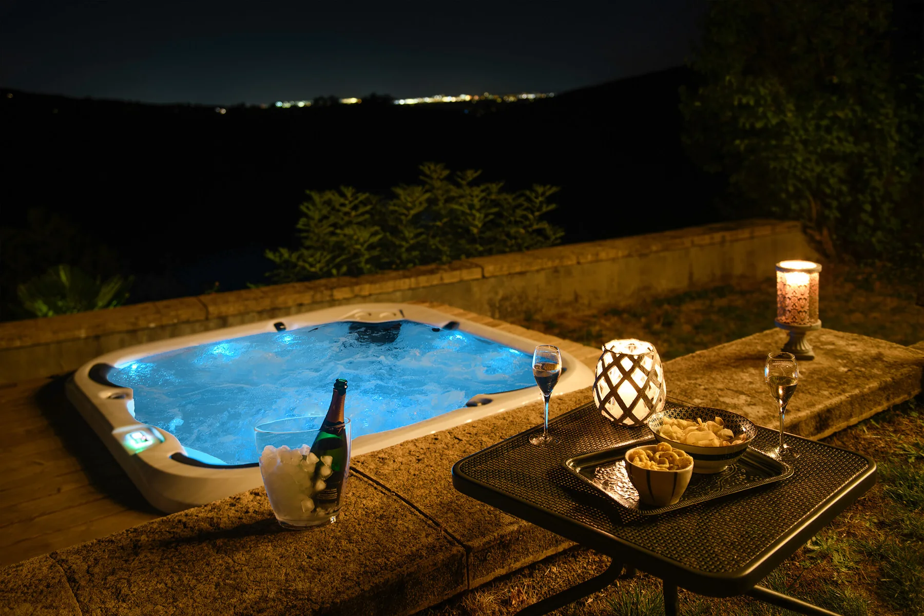 Spa privé — nuit