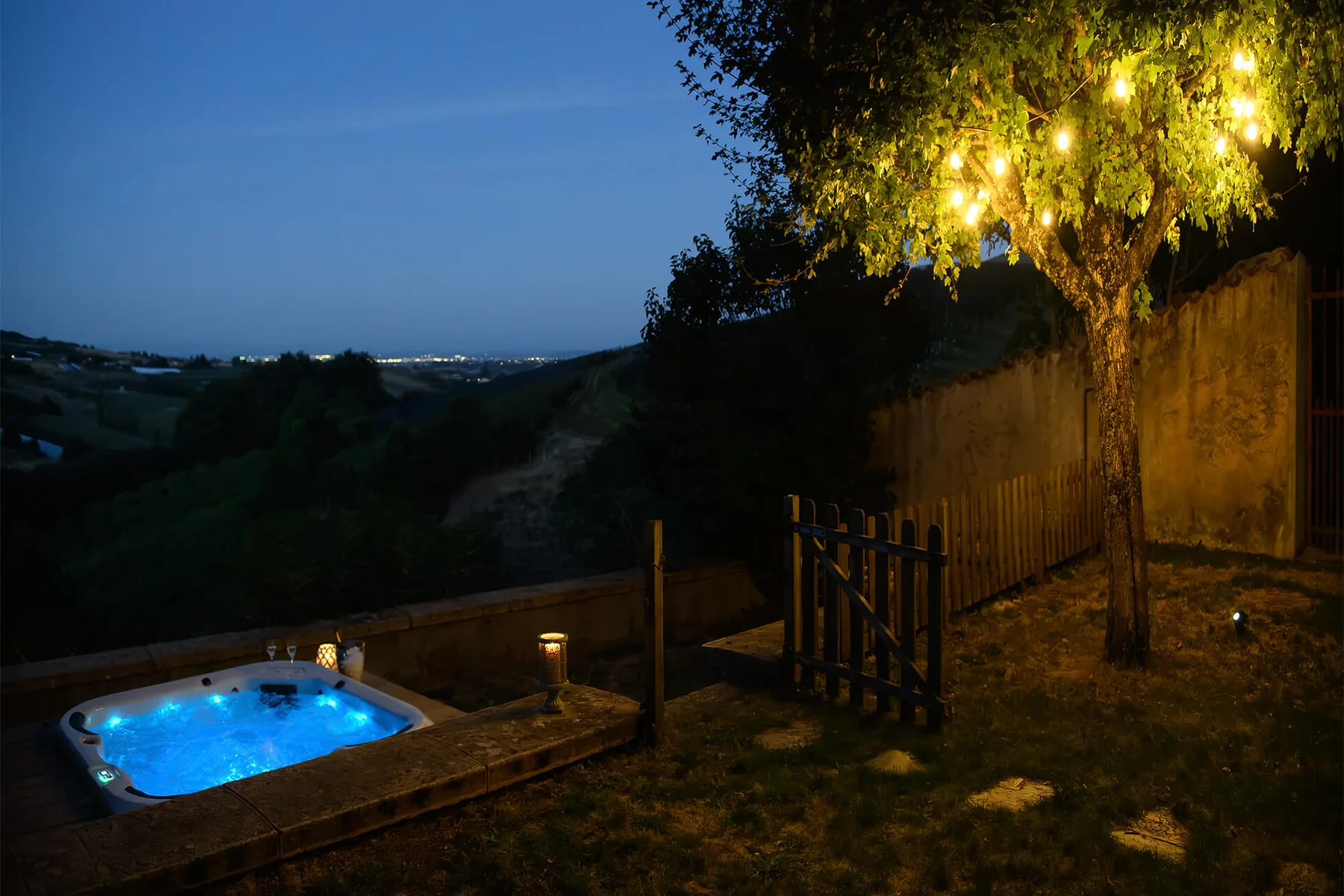 Spa privé — soirée